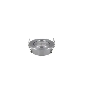 Nyhet 1,2W Ø5,2cm infälld spotlight Hål: Ø4,2 cm, Mått: Ø5,2 cm, 2,2 cm hög