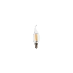 Kundfavorit E14 4W LED flamlampa Koltråd, varmvit