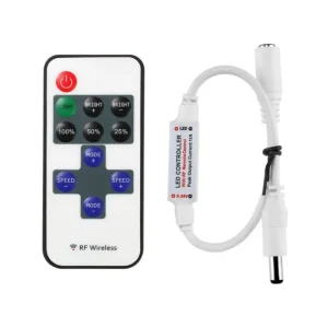Trådlös dimmer med fjärrkontroll RF trådlös, minnesfunktion, 12V (30W) Billigare