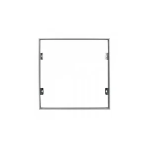 Populärt val Ram till 60x60 LED panel Vit, samlas snabbt, utan synliga skruvar, vit kant