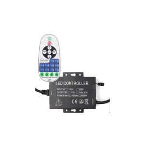 RF trådlös timer+dimmer med fjärrkontroll Inkl. ändstycke, till 230V D16 Neon flex, minnesfunktion Erbjudande