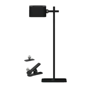Reapris Laddningsbar 3-i-1 LED-lampa Magnetisk, dimbar, CCT, upp/ned-ljus, svart, inkl. fot och 2 st. monteringsfästen