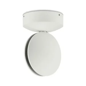 Populär 6W vit vägglampa IP65, 3000K, 645lm, utomhus, inkl. ljuskälla