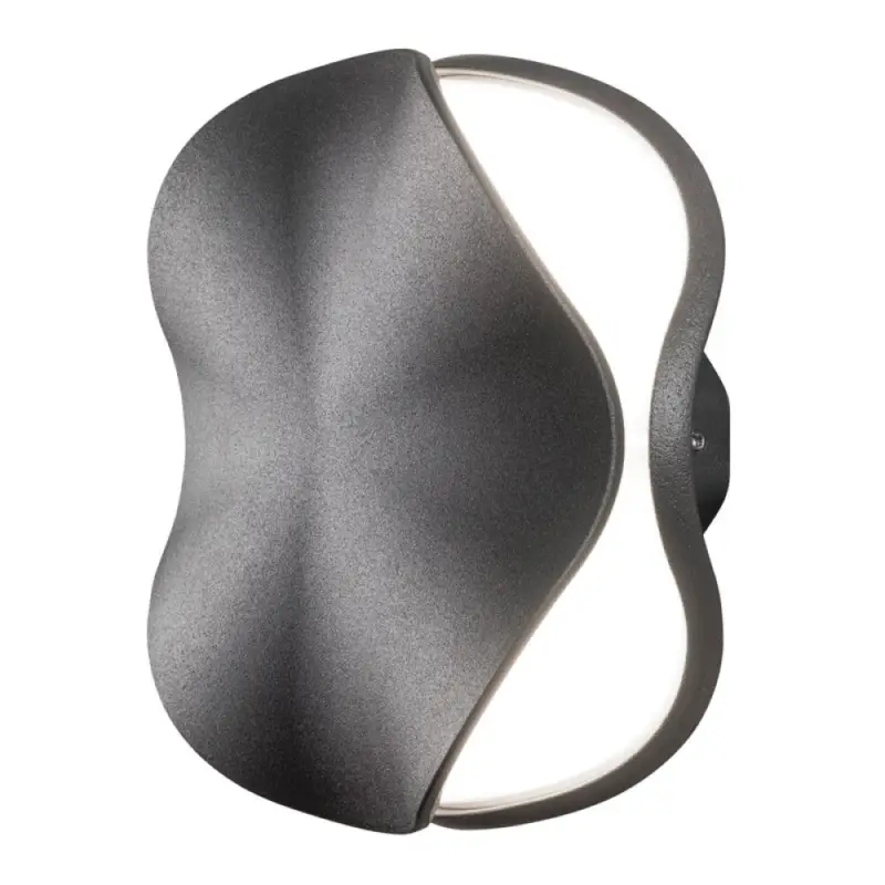 VÄGGLAMPA KONSTSMIDE MATERA LED ALUMINIUM IP54 Lägg i varukorgen