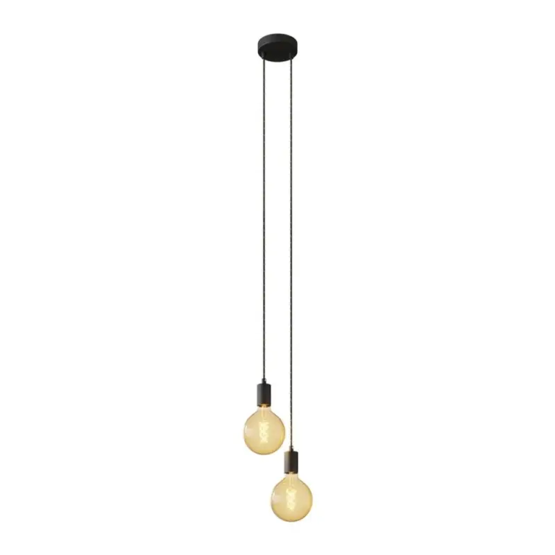 Beställ idag PENDELLAMPA CREATIVE CABLES SVART