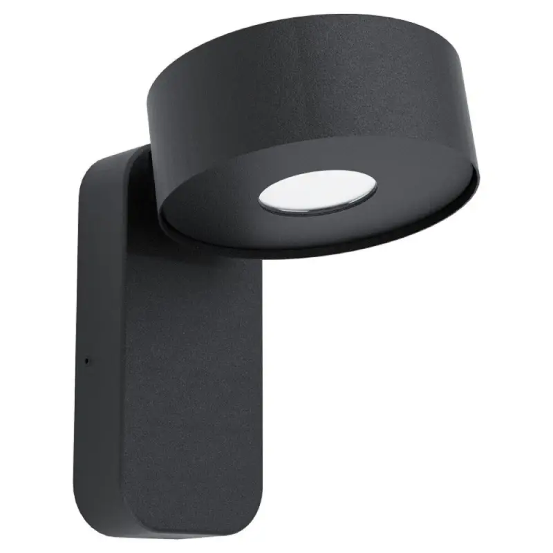 VÄGGLAMPA EGLO PALOSCO SVART Endast denna vecka