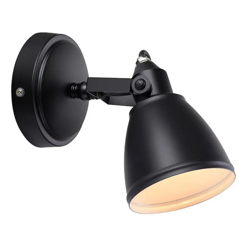 Erbjudande VÄGGLAMPA MARKSLÖJD FJÄLLBACKA SVART IP44