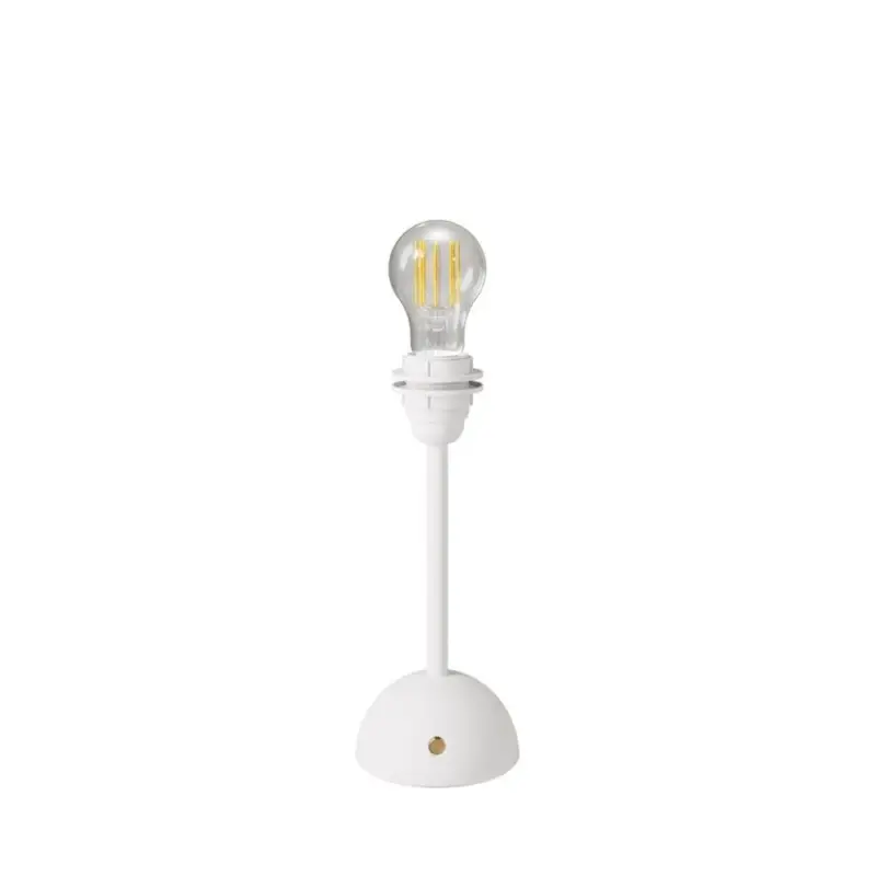 Begränsat erbjudande BORDSLAMPA CREATIVE CABLES 12 BATTERIDRIVEN VIT