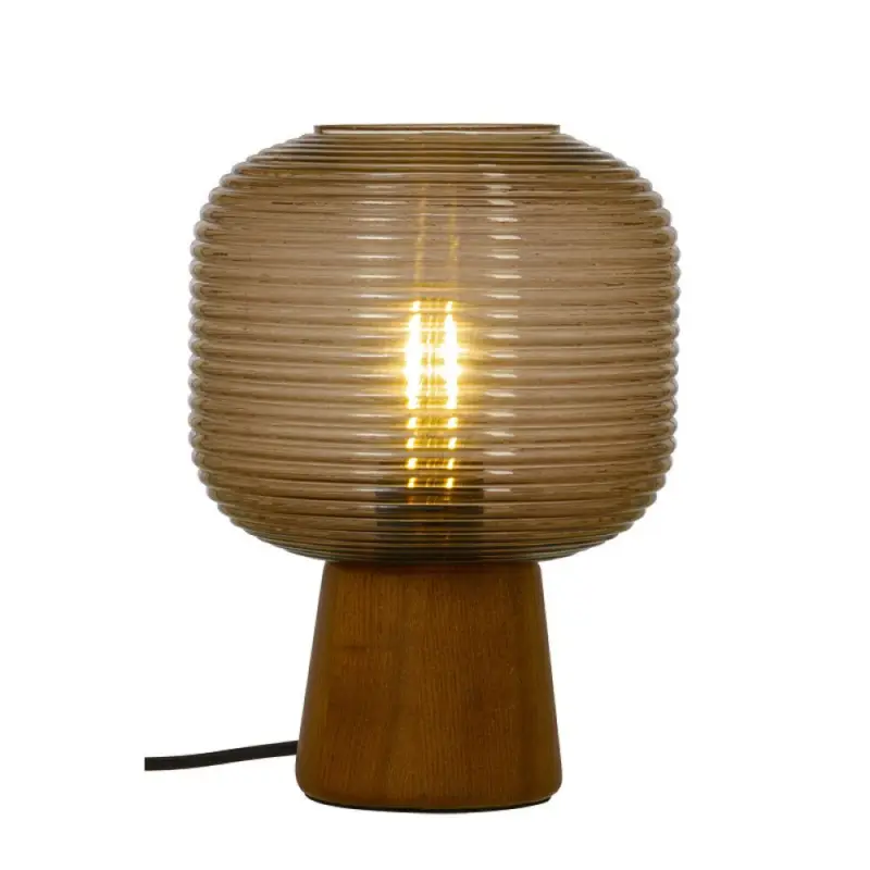 BORDSLAMPA ANETA LIGHTING AURA 29CM BRUN Köp online