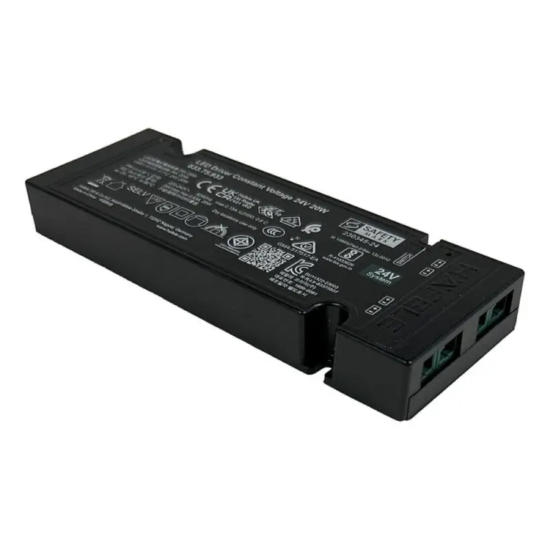 Billigare TRANSFORMATOR CAMARGUE VIKA TVÄTT LED 24V/25W MED 6 ANSLUTNINGAR