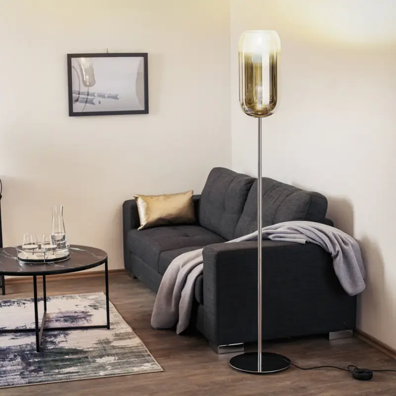 Artemide Gople golvlampa silver/silver Lågt pris