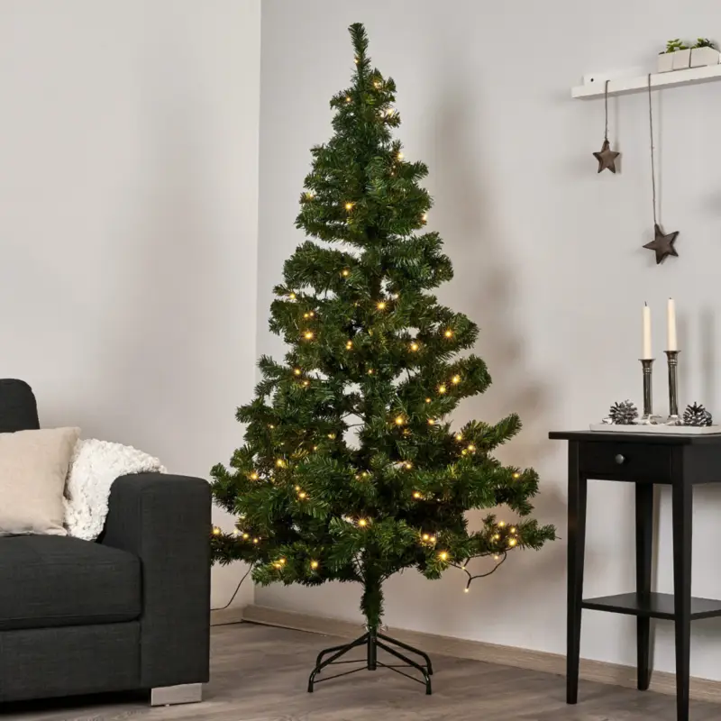 Outlet LED-julgran 210 cm