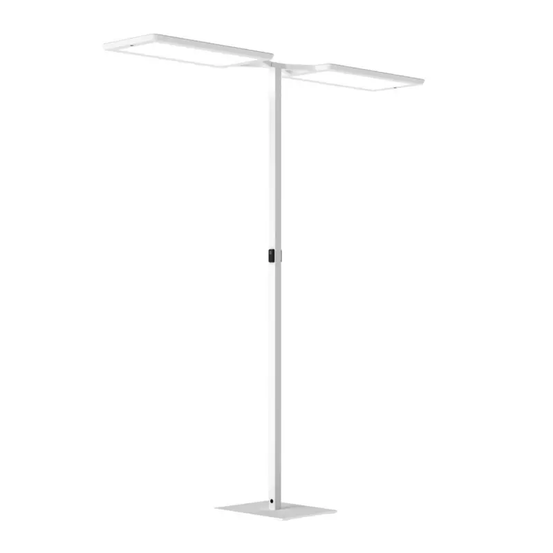 Bästa pris LED-golvlampa Yara.double VTL, BT, PIR, vit