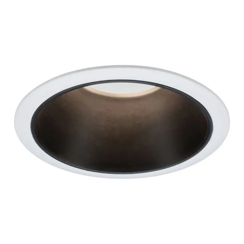 Kundfavorit Paulmann Cole Spotlight GU10, vit/svart