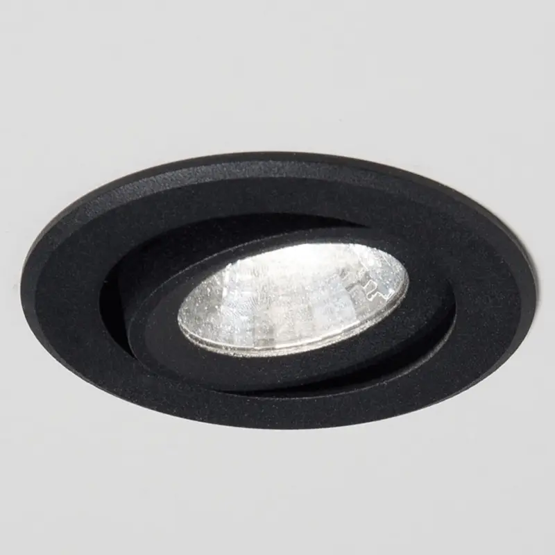 Handla nu Agon Rund LED infälld spotlight 3 000K 40° svart