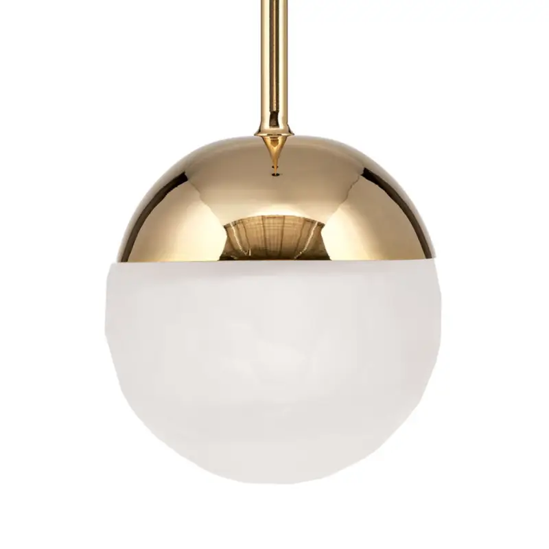 Bästa pris LED-hänglampa Ball, 1 lampa, guld