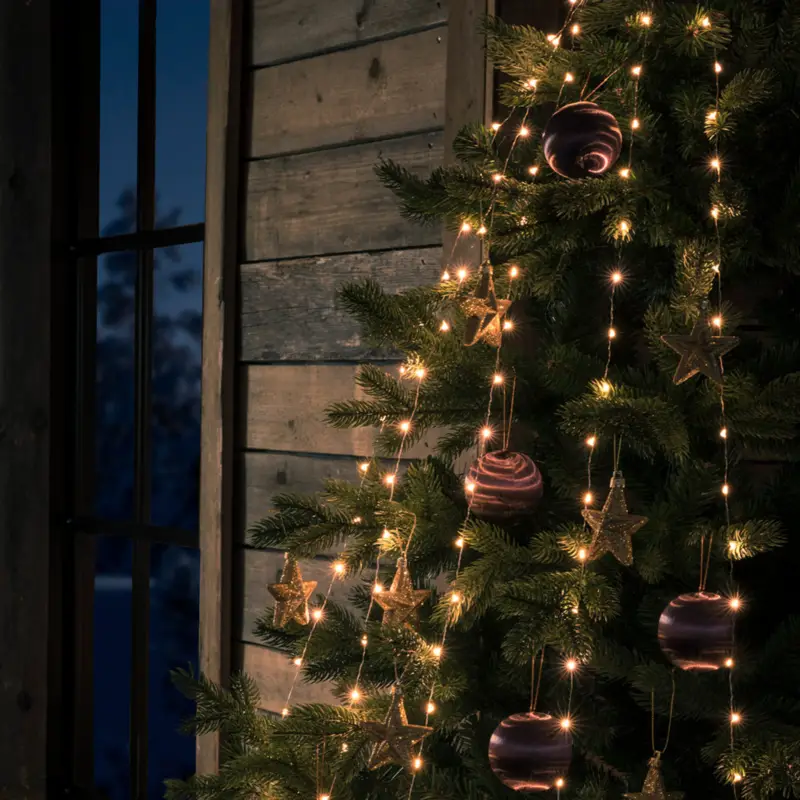 App-styrd LED-julgransslinga inomhus 240 lysdioder Säker betalning