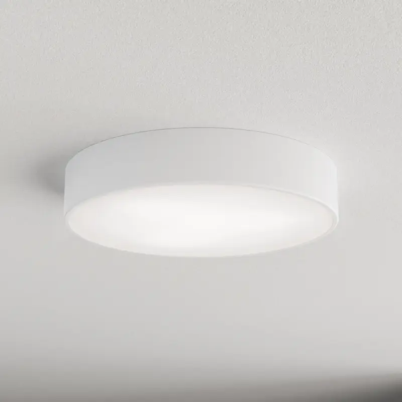 Kampanjpris Taklampa Cleo, Ø 40 cm, IP20, vit, metall, E27