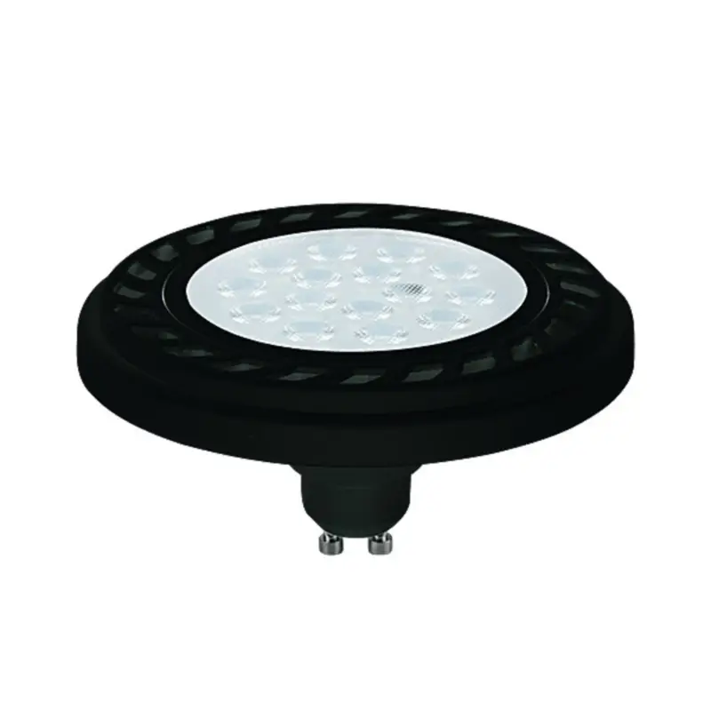 Bästa pris LED-reflektor GU10 ES111 9W 30° svart 3 000K