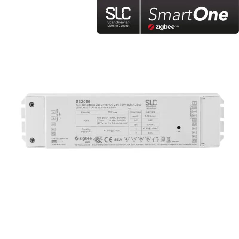 SLC SmartOne strömförsörjning ZigBee CV 24V 75W Begränsat antal