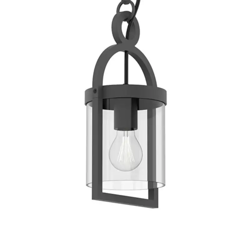 Utomhushänglampa Maya, mörkgrå, IP54, 150 cm Bästa pris