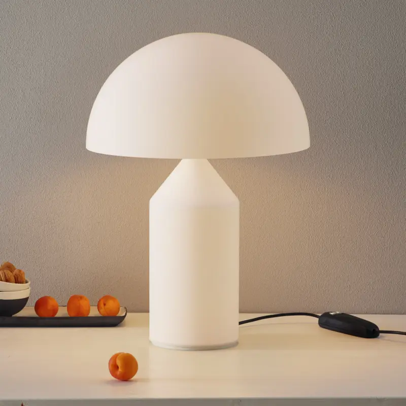 Oluce Atollo - bordslampa i Murano-glas, 50 cm Begränsat antal