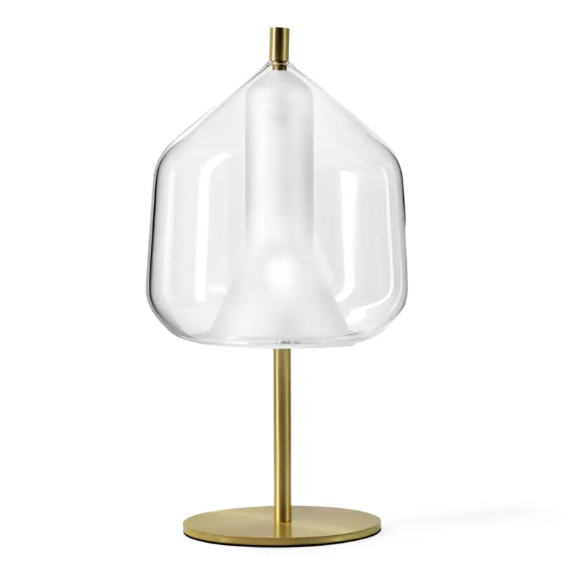 Bordslampa X-Ray, skärm 18 cm hög, klar Sista chansen