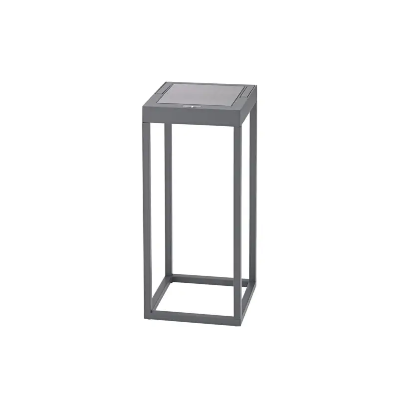 I lager Numove LED-solcellslampa, grafitgrå, höjd 32,5 cm