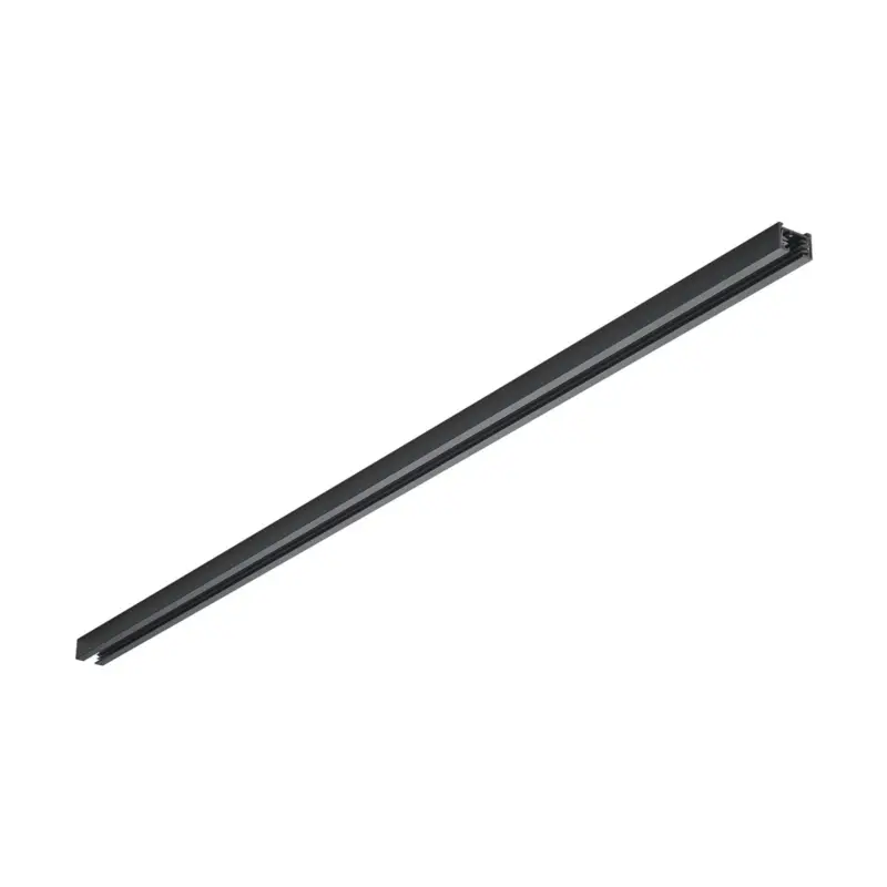 2-krets skena DUOline, svart matt, 160cm Rea