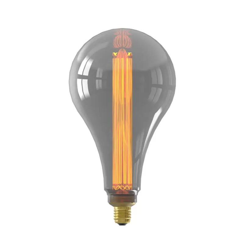 Begränsat antal Calex Royal Osby LED E27 3,5W 2 000K dim rök