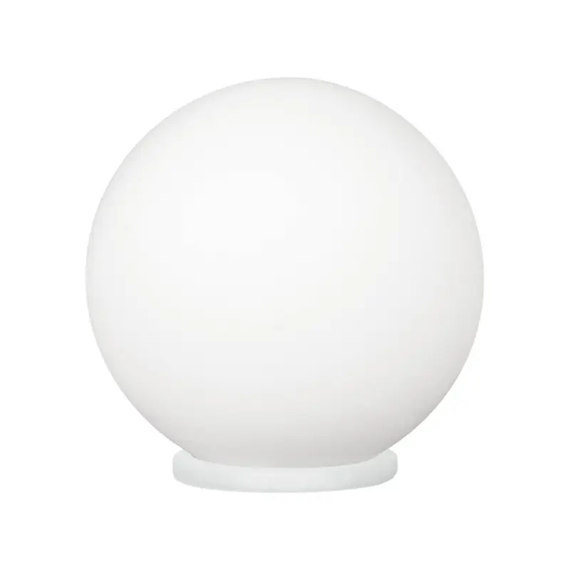 Bordslampa Rondo, Ø 20 cm, vit Nyhet