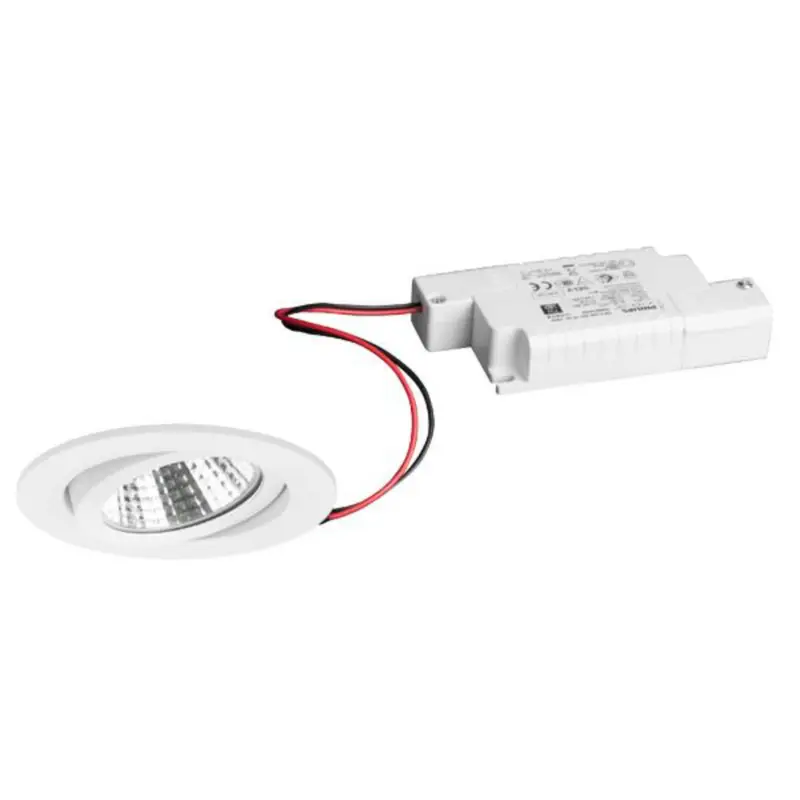 BRUMBERG BB03 infälld RC drivdon strukturvit I lager