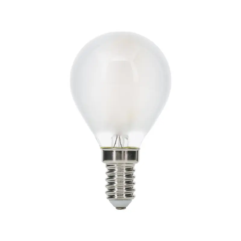 Beställ idag LED-lampa E14 G45, matt, 6W, 2 700 K, 720 lm, dimbar