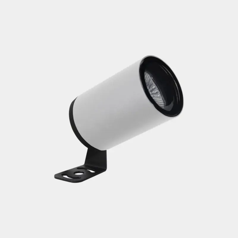 Säker betalning LEDS-C4 Eko utomhus spotlampa, vit, höjd 15,7 cm, aluminium