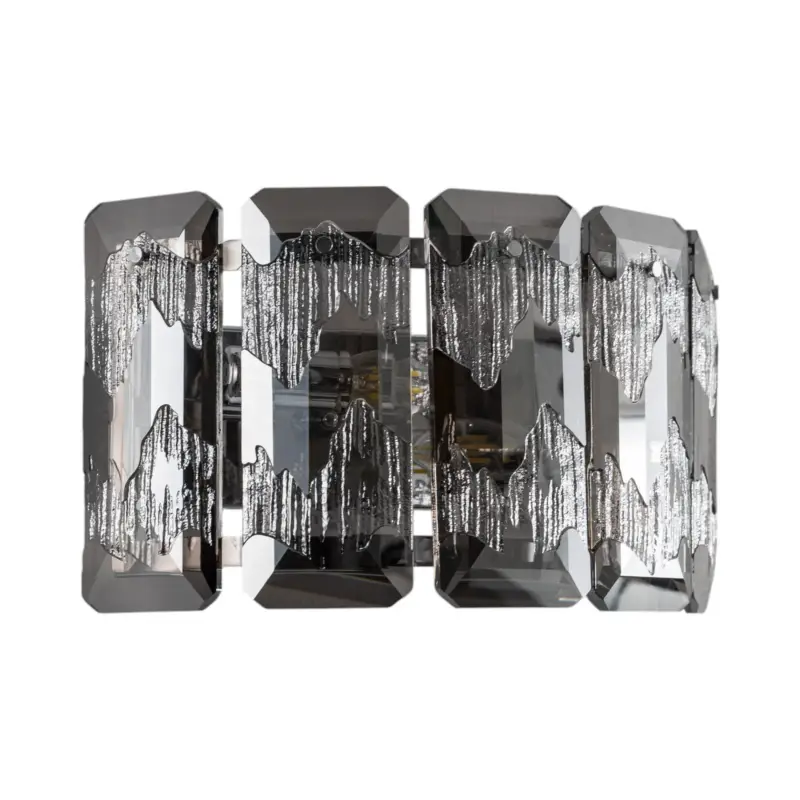 Orvin vägglampa, krom, 2 lampor, bredd 33 cm, glas Handla nu