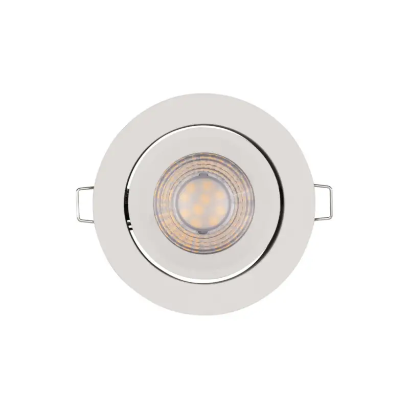 OSRAM LED-inbyggnadsspot, 3-pack, vit, Ø 9 cm, metall, 827, dimbar Extra rabatt