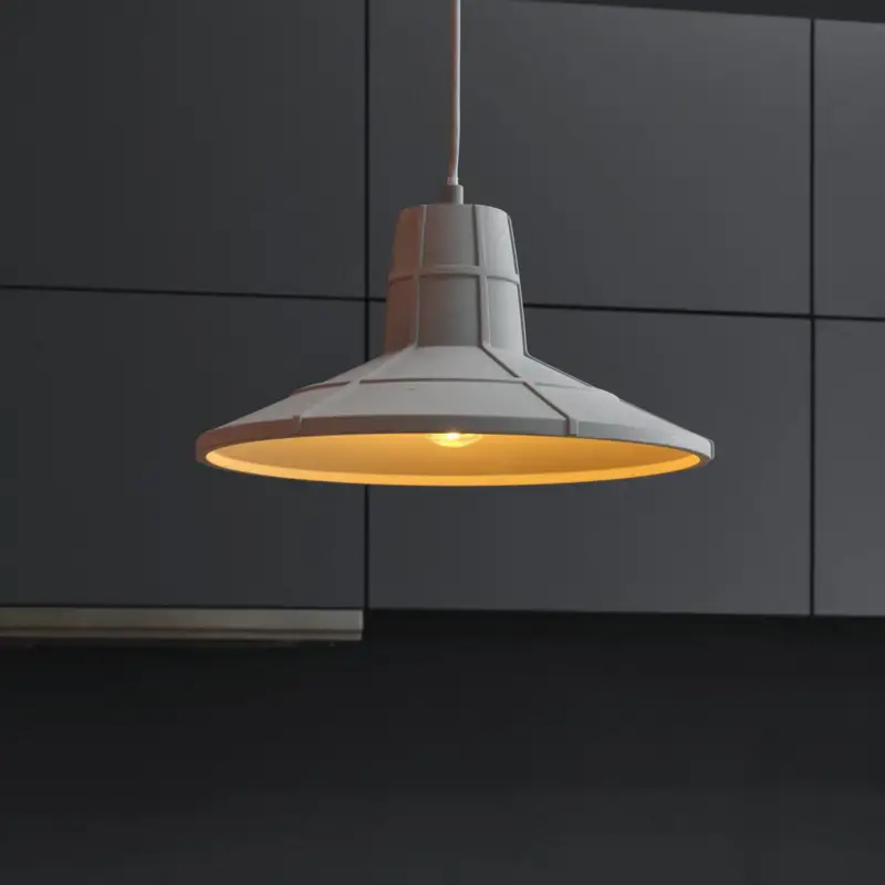 OSRAM hänglampa CONCRETE SALA, grå, Ø 32 cm, betong, E27 Beställ nu