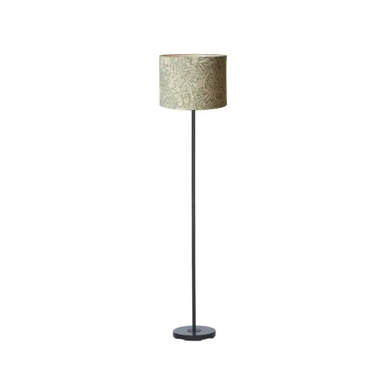 I lager Golvlampa Amy, Eldertree grön/svart, höjd 150 cm, E27