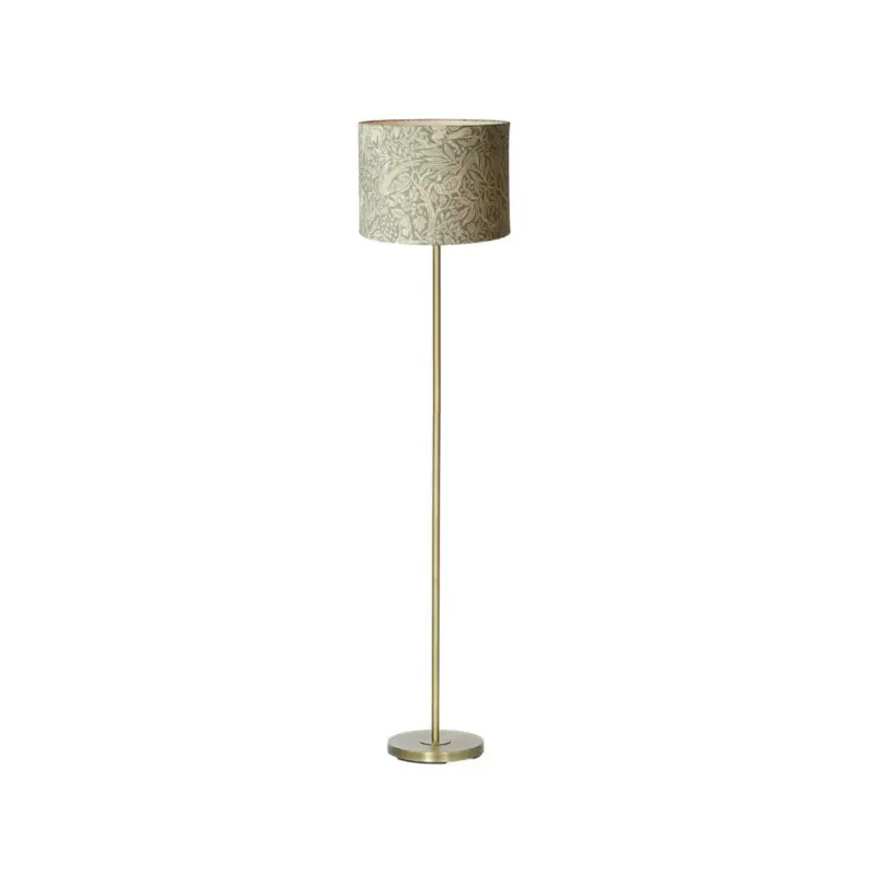 Säker betalning Golvlampa Amy, Eldertree grön/guld, höjd 150 cm, E27