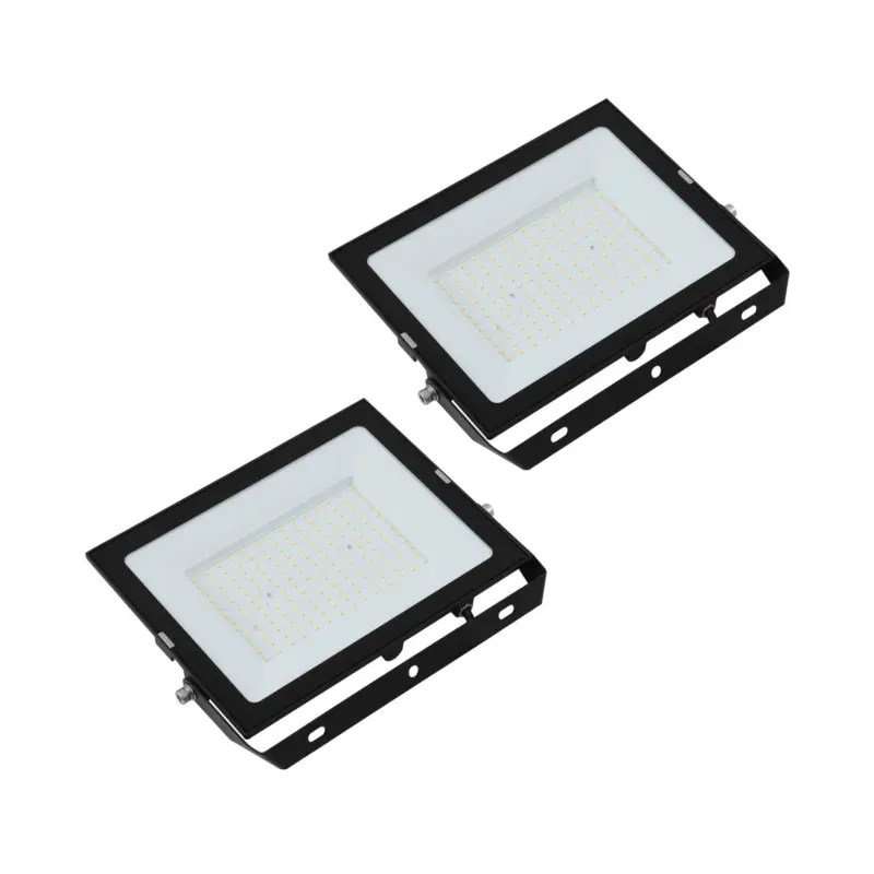 Prios utomhus LED-spot Maikel, 150 W, metall, 2-pack Endast denna vecka