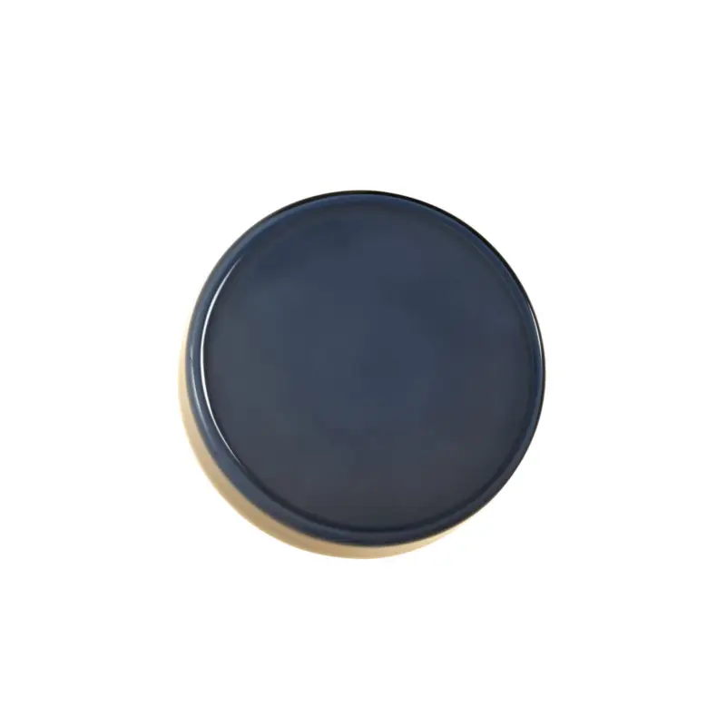 MARSET LED-vägglampa Caramel, blå, Ø 22 cm, TRIAC, glas Rabatt