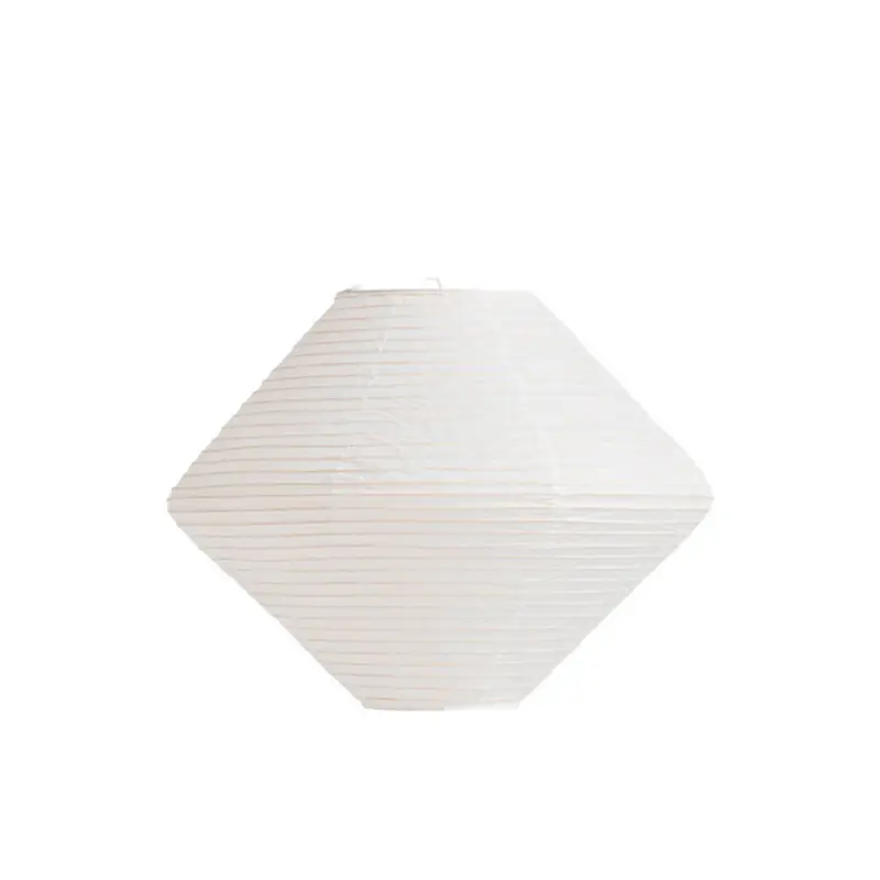 Rea HAY lampskärm Diamond, Ø50 cm, vit, papper/bambu