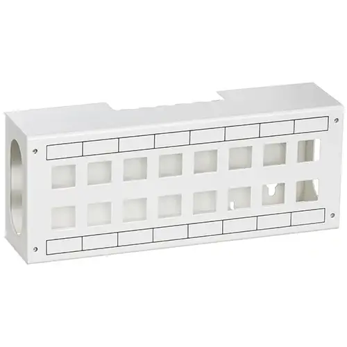Rabatt Schneider Electric Actassi patchbox 2 rader 16 portar
