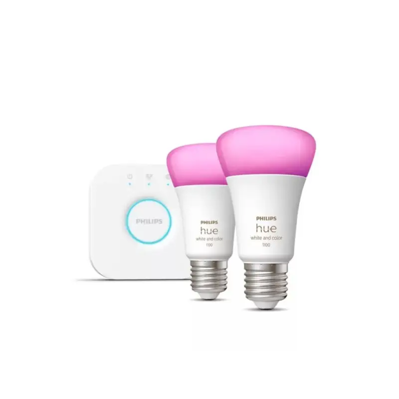 Sänkt pris Philips Hue White & Color Startpaket 2x1