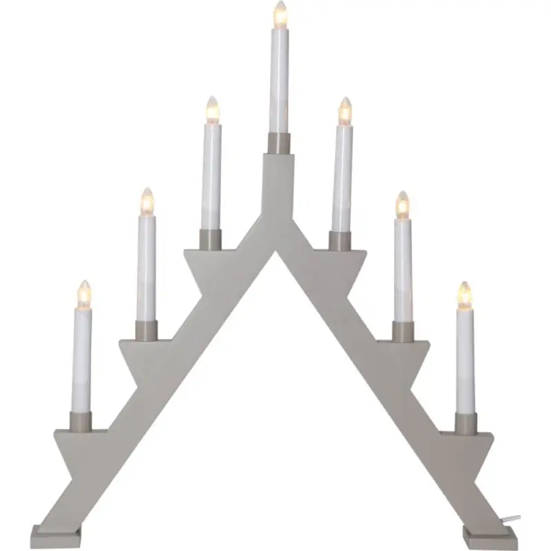 Snabb leverans Zack Adventsljusstake 53cm Beige