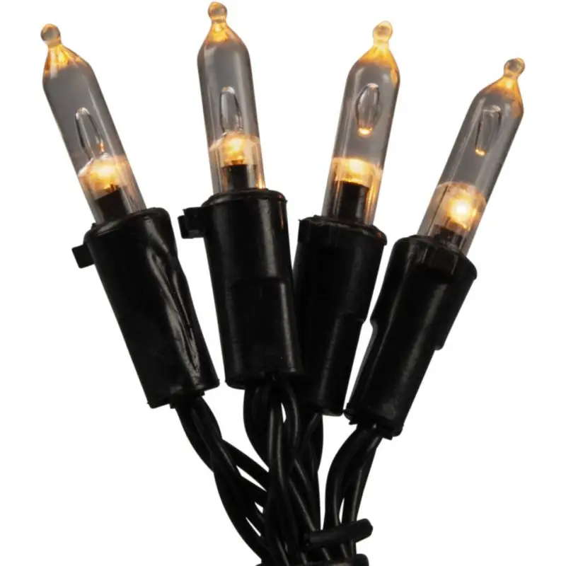 Frostklar Batteridriven Ljusslinga 2,85m 20L Amber LED IP44 Rea
