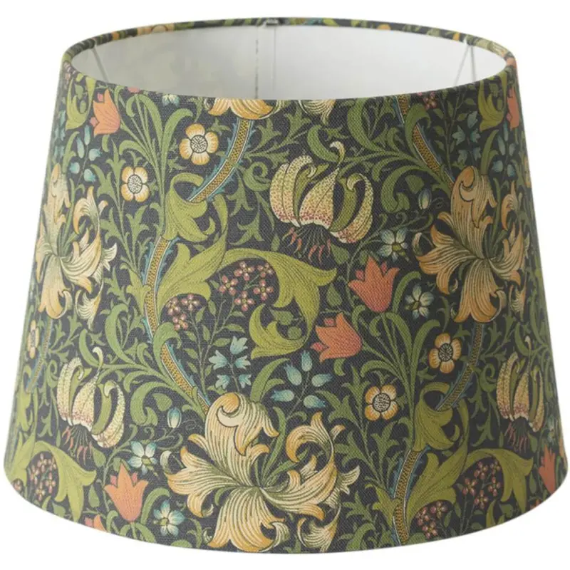 Golden Lily Lampskärm Ø22cm Svart William Morris Rabatt