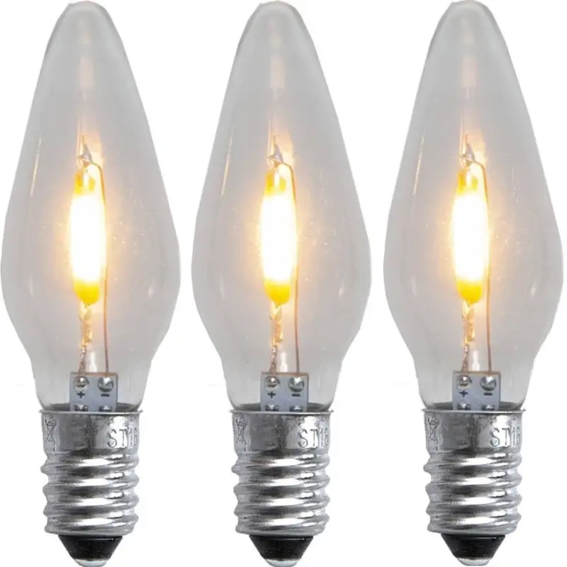 Universal LED Filament E10 23-55V 5lm 1900K 3-Pack Reapris