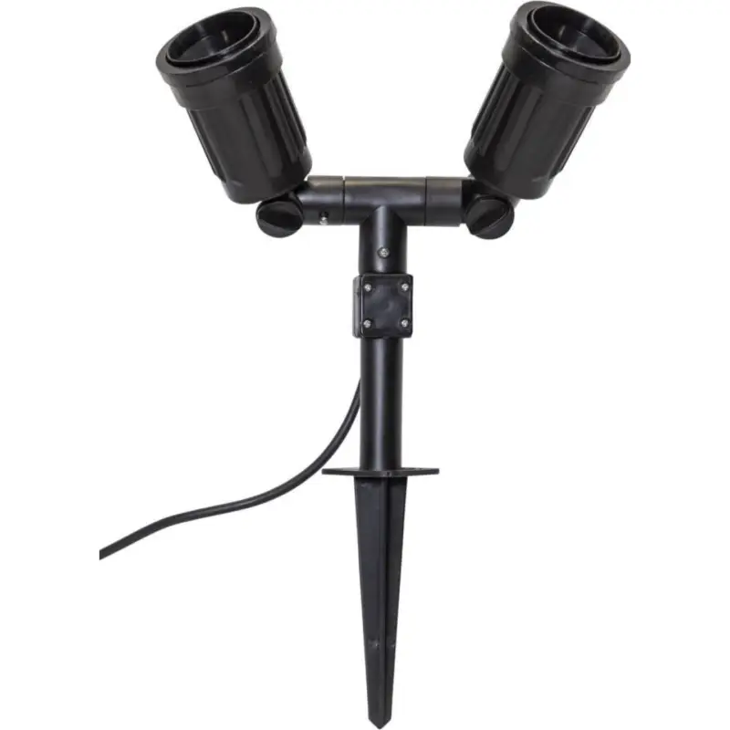 Populär Outdoor Markpotlight 27cm 2xE27 IP44