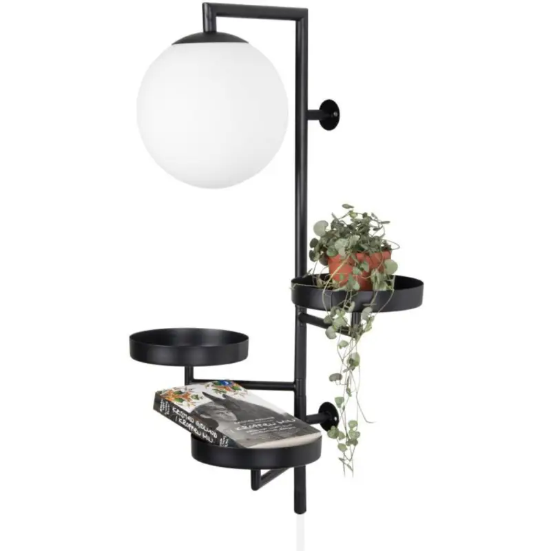 Astoria Vägglampa 62cm G9 Svart Outlet